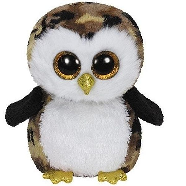 Owliver Buddy-Eule schwarz/braun, 24cm