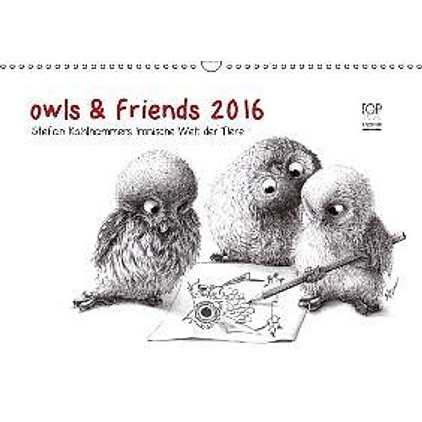 owls & friends 2016 (Wandkalender 2016 DIN A3 quer), Stefan Kahlhammer