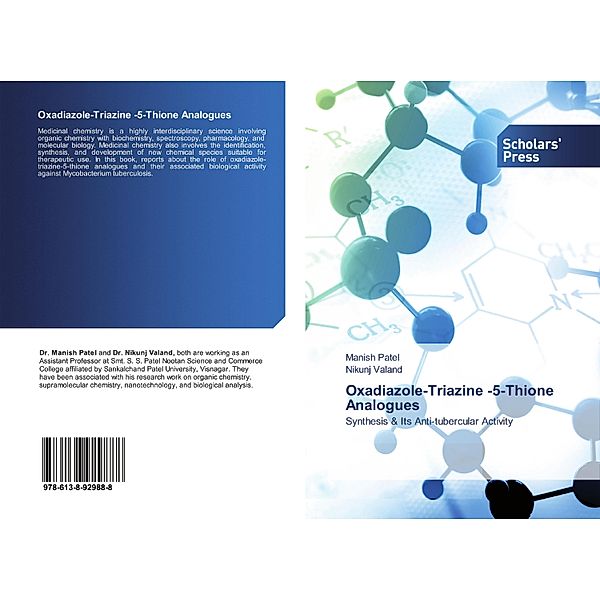 Oxadiazole-Triazine -5-Thione Analogues, Manish Patel, Nikunj Valand