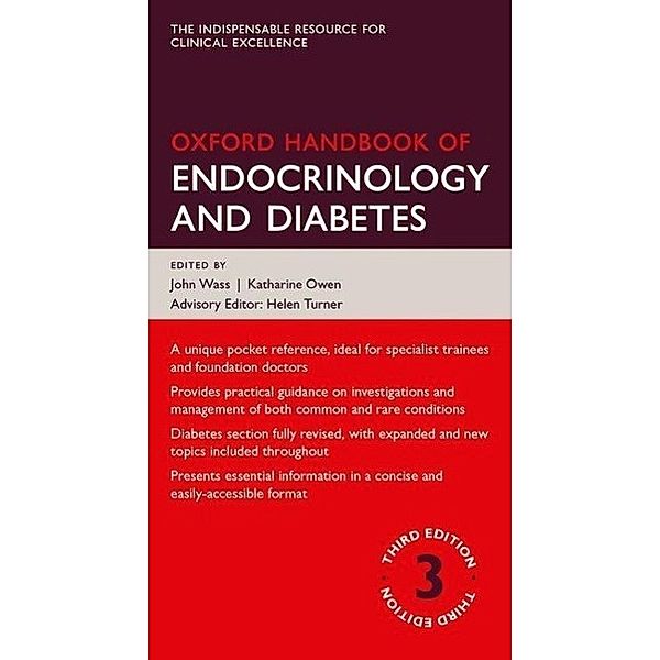 Oxford Handbook of Endocrinology and Diabetes, John Wass, Katharine Owen