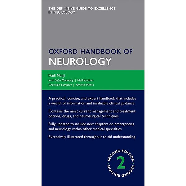Oxford Handbook of Neurology / Oxford Handbooks Series, Hadi Manji, Seán Connolly, Neil Kitchen, Christian Lambert, Amrish Mehta