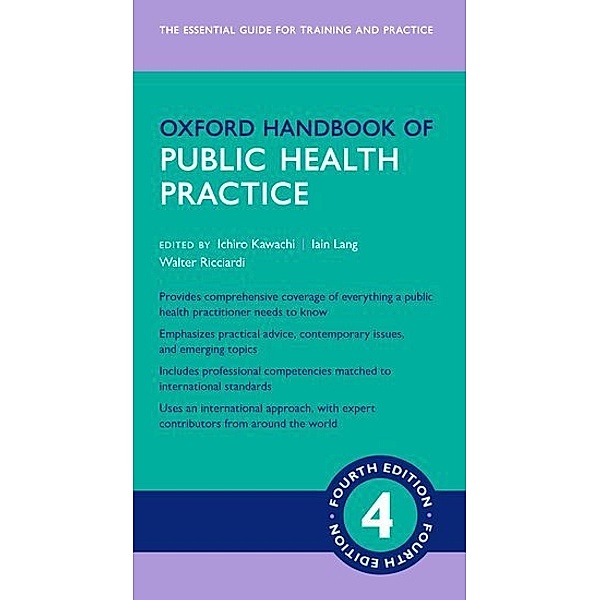 Oxford Handbook of Public Health Practice, Ichiro Kawachi, Iain Lang, Walter Ricciardi