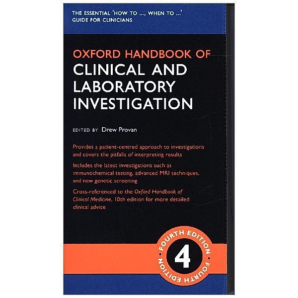 Oxford Medical Handbooks / Oxford Handbook of Clinical and Laboratory Investigation, Drew Provan