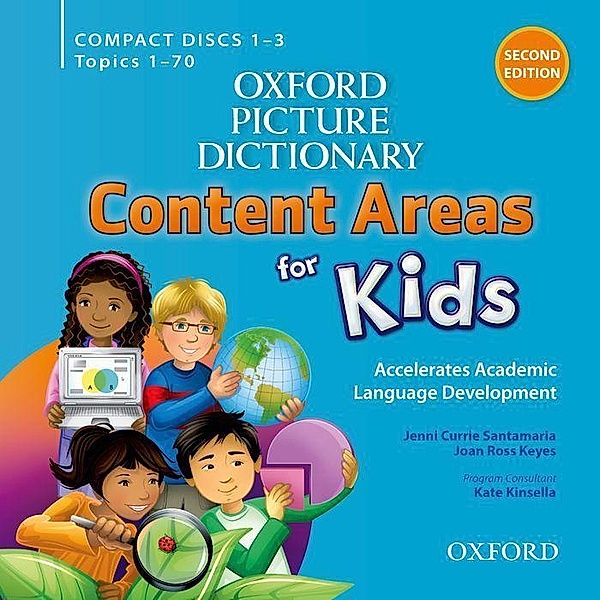 Oxford Picture Dictionary for Kids: Class Audio CD/3 CDs