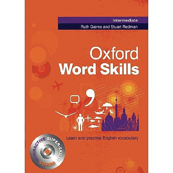 Oxford Word Skills, Intermediate, w. CD-ROM, Stuart Redman, Ruth Gairns