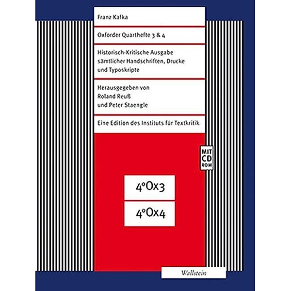 Oxforder Quarthefte 3 & 4, 3 Teile.Bd.3-4, Franz Kafka