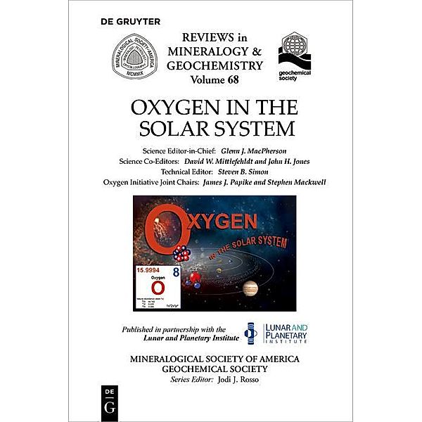 Oxygen in the Solar System / Reviews in Mineralogy and Geochemistry Bd.68