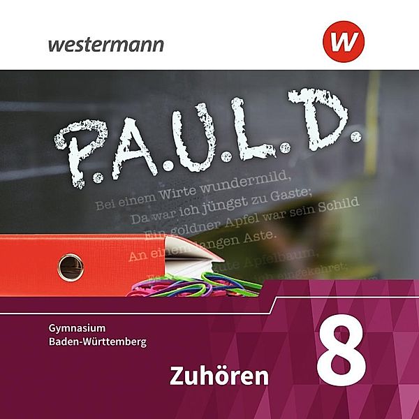 P.A.U.L. D., Ausgabe Gymnasium Baden-Württemberg: Band XIII. Faszikel P.A.U.L. D. - Persönliches Arbeits- und Lesebuch Deutsch - Für Gymnasien in Baden-Württemberg u.a., Audio-CD