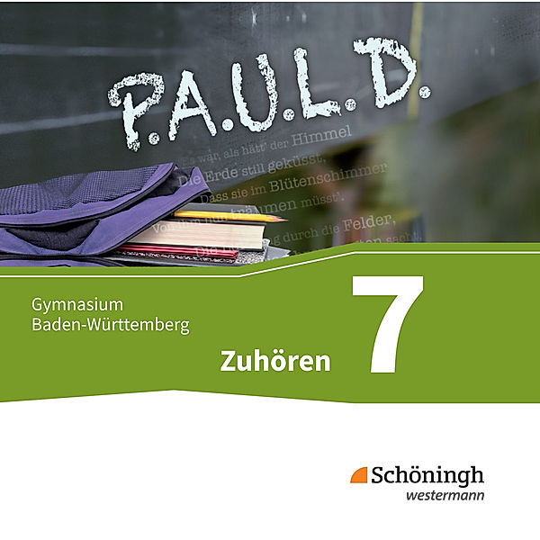 P.A.U.L. D. - Persönliches Arbeits- und Lesebuch Deutsch - Für Gymnasien in Baden-Württemberg u.a.,Audio-CD, Thomas Bartoldus, Sandra Greiff-Lüchow, Frank Radke, Luzia Schünemann, Achim Sigge, Anette Sosna, Rüdiger Utikal, Sabine Aland, Lukas Gehlen, Dietrich Herrmann, Siegfried C. Rojahn, Martin Zurwehme, Markus Apel, Alexandra Rieso, Constantin Schnell, Johannes Diekhans, Michael Fuchs