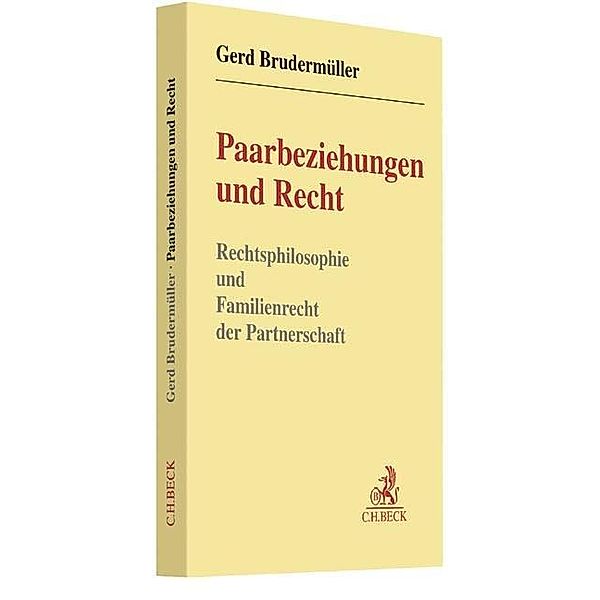 Paarbeziehungen und Recht, Gerd Brudermüller