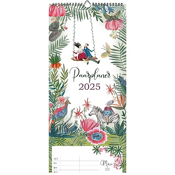 Paarplaner 2025, Tropical Paradise, Silke Leffler