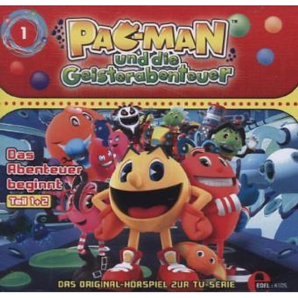 Pac-Man - Das Abenteuer beginnt, Audio-CD, Pac-man Und Die Geisterabenteuer