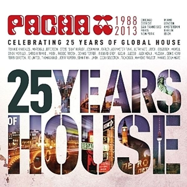 Pacha-25 Years Of House, Diverse Interpreten