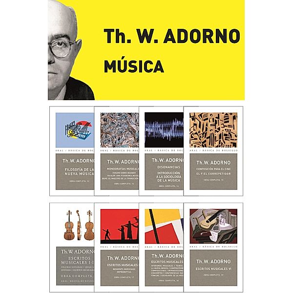 Pack Adorno I. Música / Básica de Bolsillo Serie Adorno Bd.20, Theodor W. Adorno