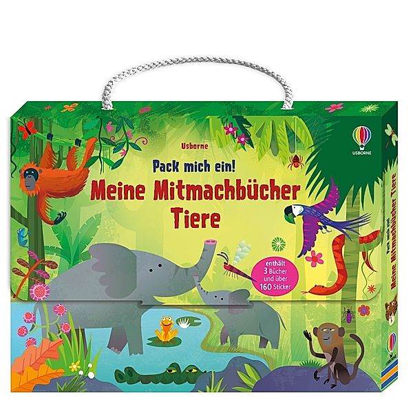 Pack mich ein! Meine Mitmachbücher: Tiere