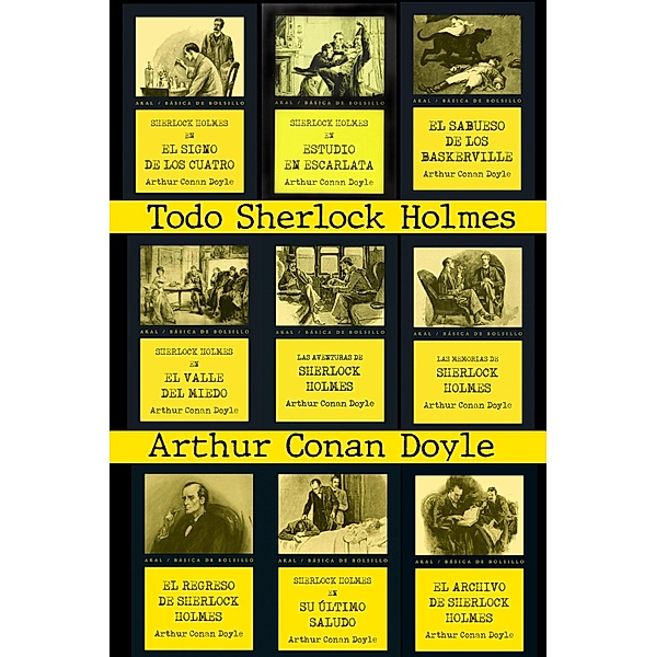 Pack Sherlock Holmes. Obra completa / Básica de Bolsillo. Sherlock Holmes Bd.1, Arthur Conan Doyle
