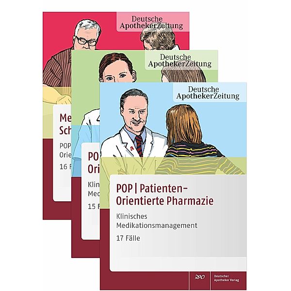 Package: Derendorf, Rose et al., POP PatientenOrientierte Pharmazie Band 1-3, Deutscher Apotheker Verlag