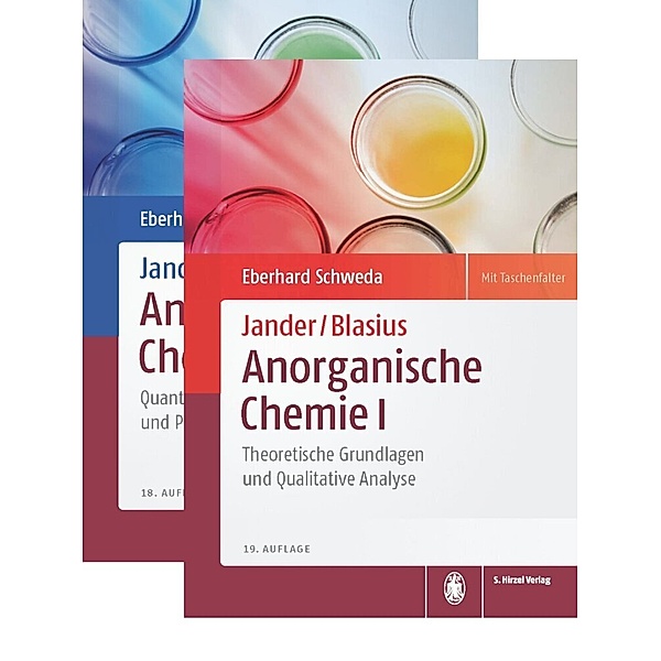 Package: Jander/Blasius, Anorganische Chemie I + II, Eberhard Schweda
