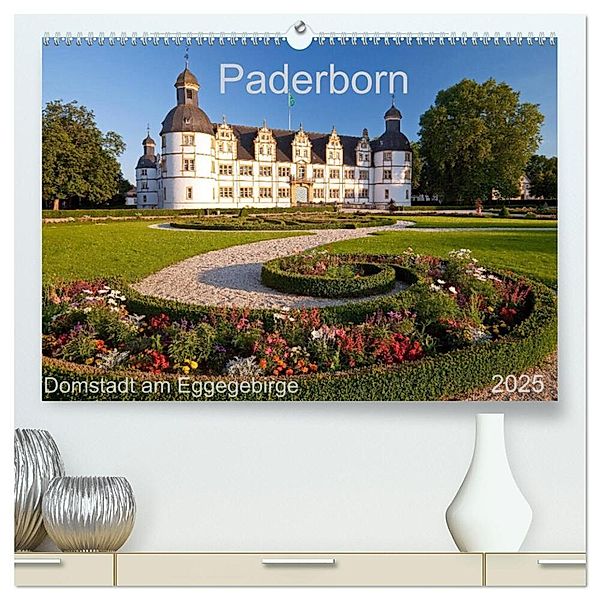 Paderborn Domstadt am Eggegebirge (hochwertiger Premium Wandkalender 2025 DIN A2 quer), Kunstdruck in Hochglanz, Calvendo, Prime Selection