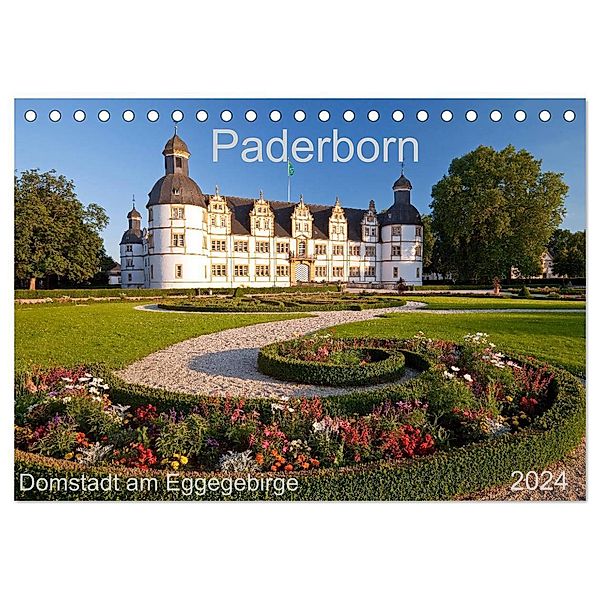 Paderborn Domstadt am Eggegebirge (Tischkalender 2024 DIN A5 quer), CALVENDO Monatskalender, Prime Selection