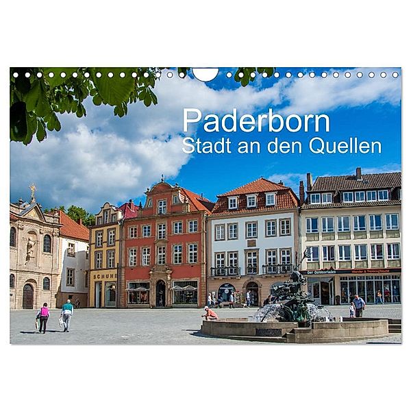 PADERBORN - Stadt an den Quellen (Wandkalender 2025 DIN A4 quer), CALVENDO Monatskalender, Calvendo, Hans-Joachim Loh