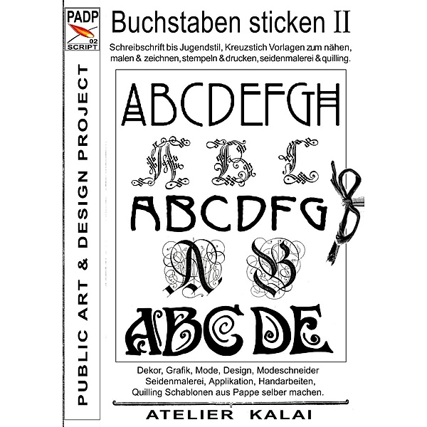 PADP-Script 002: Buchstaben sticken II