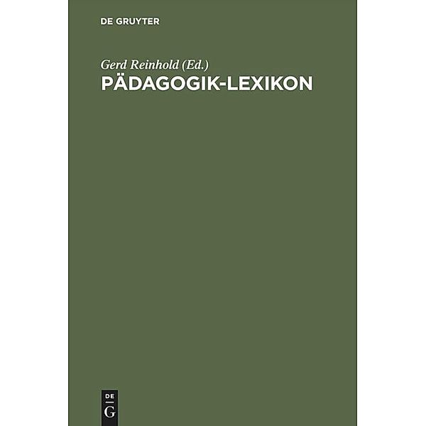 Pädagogik-Lexikon