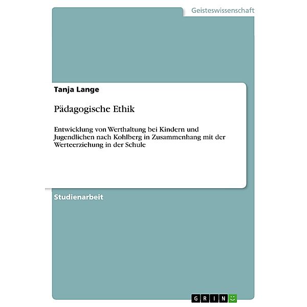 Pädagogische Ethik, Tanja Lange