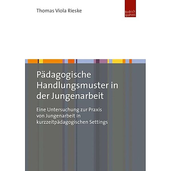 Pädagogische Handlungsmuster in der Jungenarbeit, Thomas Viola Rieske