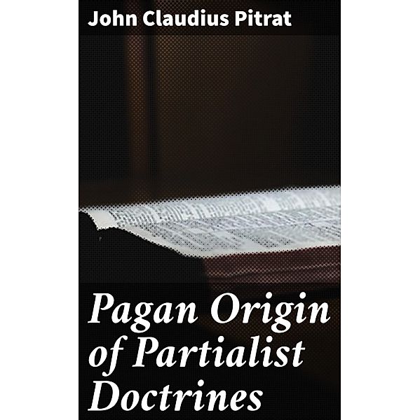 Pagan Origin of Partialist Doctrines, John Claudius Pitrat