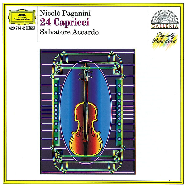 Paganini: 24 Capricci, Salvatore Accardo