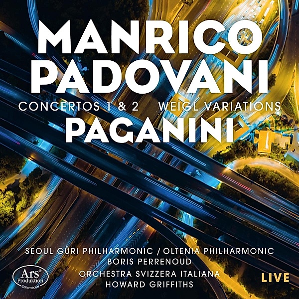 Paganini Live, Padovani, Griffths, Perrenoud