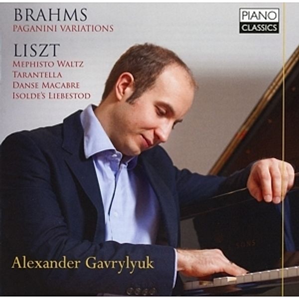 Paganini Variations/Various Piano Works, Johannes Brahms, Franz Liszt