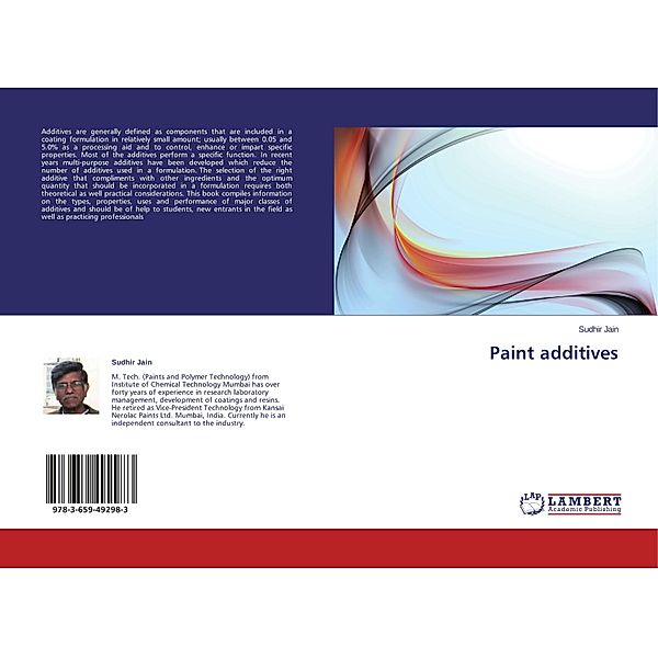 Paint additives, Sudhir Jain