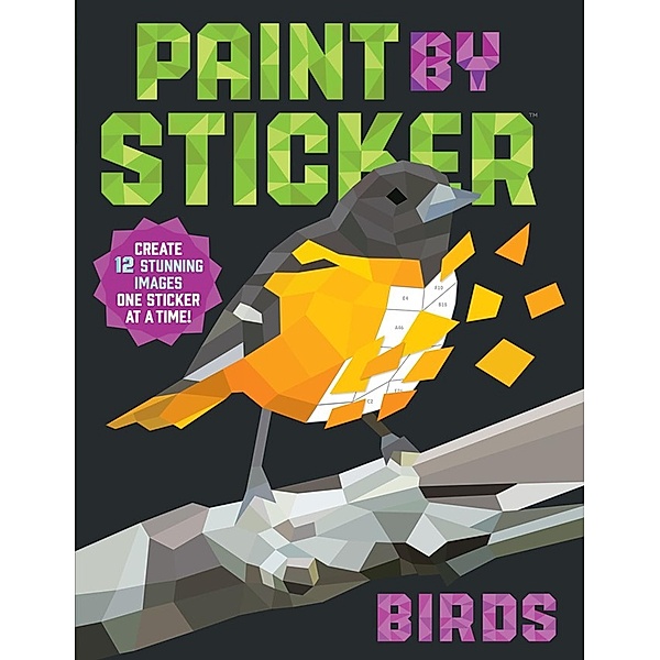 Paint by Sticker: Birds, Workman Publishing