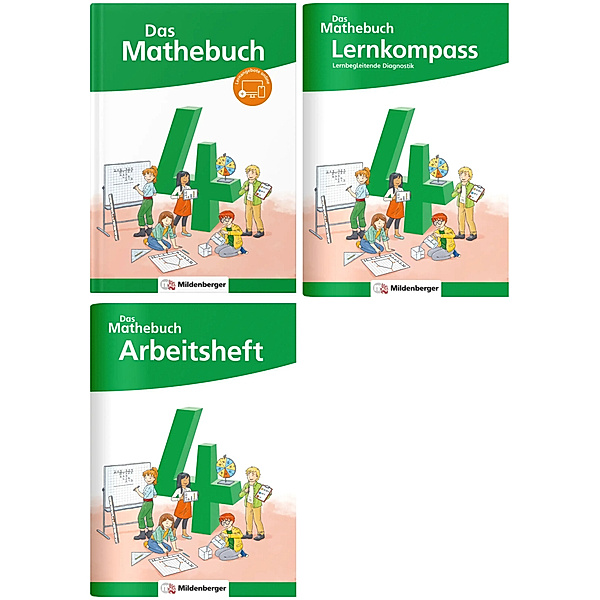 Paket - Das Mathebuch 4 Neubearbeitung, 3 Teile, Anja Finke, Cathrin Höfling, Ulrike Hufschmidt, Myriam Kolbe, Julia Michalke, Sebastian Dr. Walter