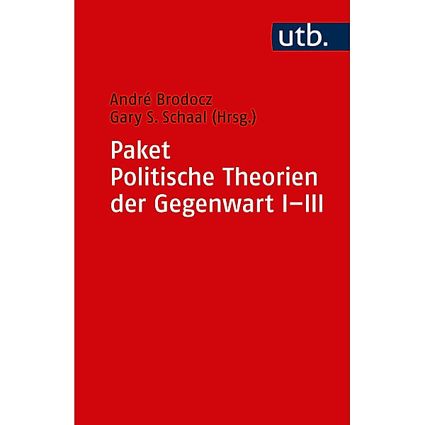 Paket Politische Theorien der Gegenwart, 3 Bde.