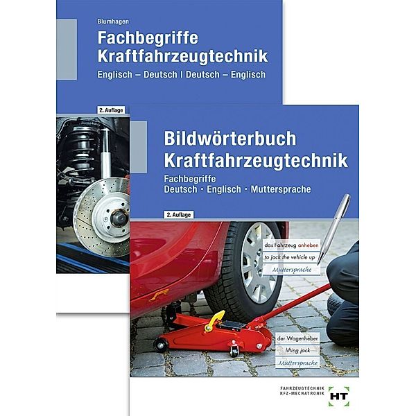 Paketangebot Bildwörterbuch Kraftfahrzeugtechnik und Fachbegriffe Kraftfahrzeugtechnik, m. 1 Buch, m. 1 Buch, Thomas Blumhagen