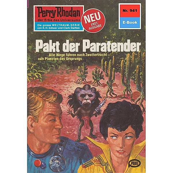 Pakt der Paratender (Heftroman) / Perry Rhodan-Zyklus Die kosmischen Burgen Bd.941, Ernst Vlcek