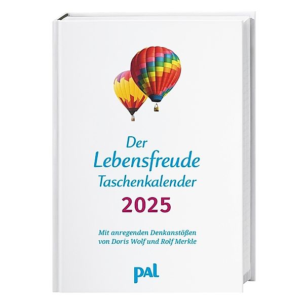 PAL - Der Lebensfreude Taschenkalender 2025