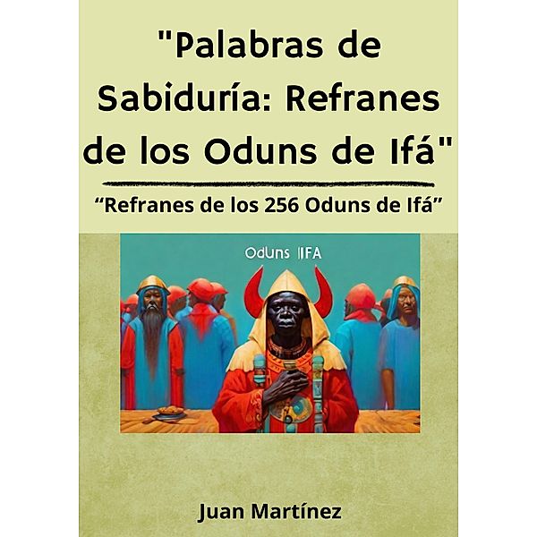 Palabras de Sabiduría: Refranes de los Oduns de Ifá, Juan Martinez