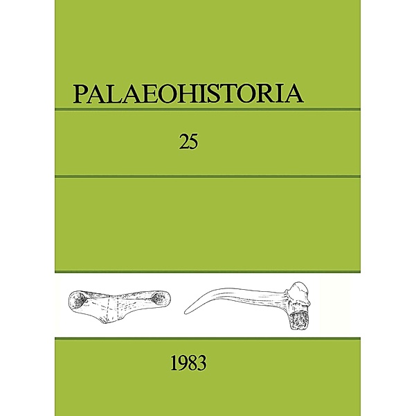 Palaeohistoria 25 (1983), Institute of Archaeology