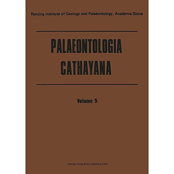 Palaeontologia Cathayana / Palaeontologia Cathayana Bd.5
