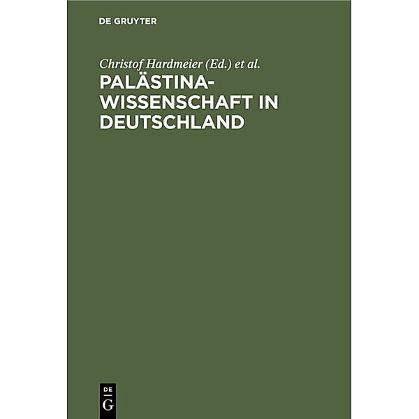 Palästinawissenschaft in Deutschland