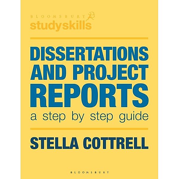 Palgrave Study Skills / Dissertations and Project Reports, Stella Cottrell