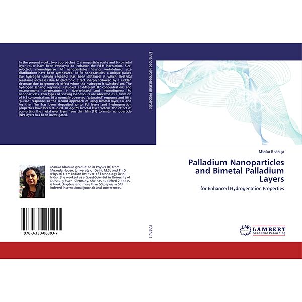 Palladium Nanoparticles and Bimetal Palladium Layers, Manika Khanuja