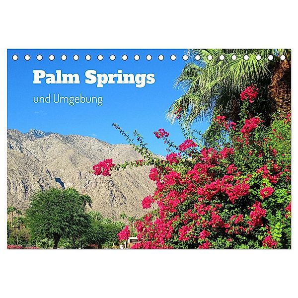 Palm Springs und Umgebung (Tischkalender 2024 DIN A5 quer), CALVENDO Monatskalender, Martin Gillner