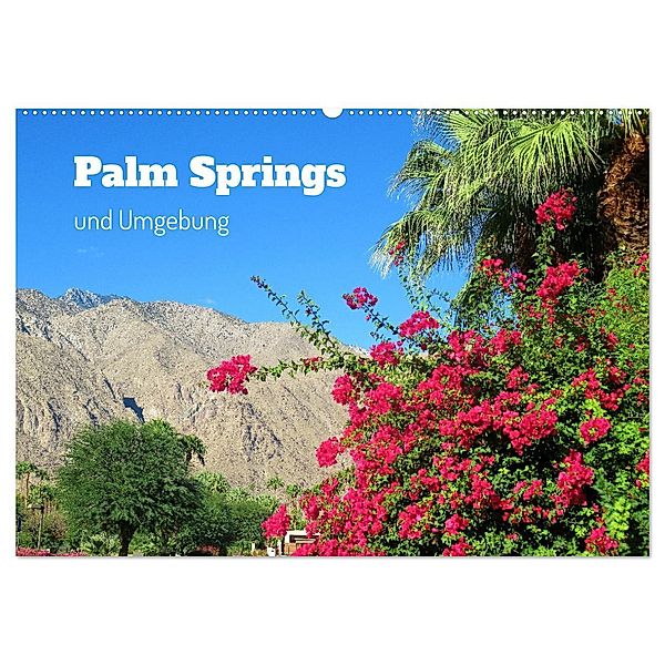 Palm Springs und Umgebung (Wandkalender 2024 DIN A2 quer), CALVENDO Monatskalender, Martin Gillner