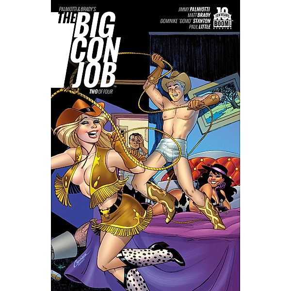 Palmiotti and Brady's The Big Con Job #2 (of 4), Jimmy Palmiotti