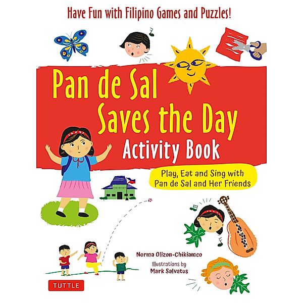 Pan de Sal Saves the Day Activity Book, Norma Olizon-Chikiamco